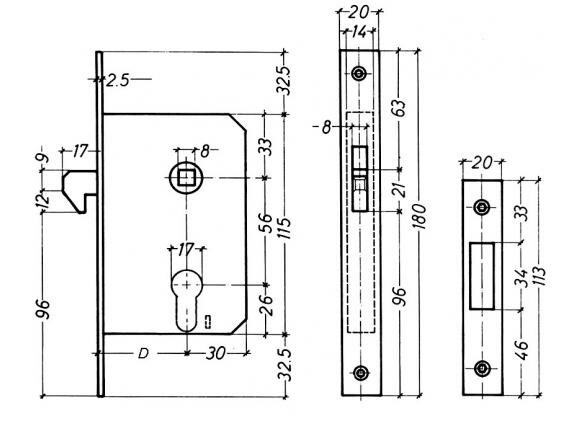 Litto A7659 haakslot 56/45 PZ